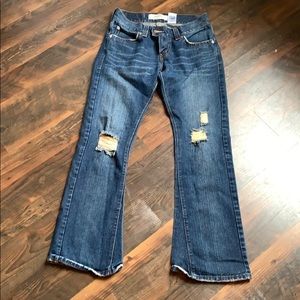 Levi 504 junior boot cut jeans